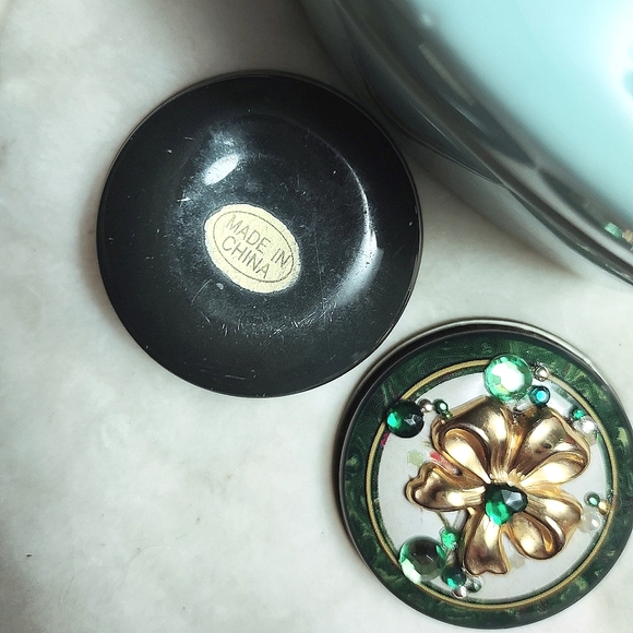 Jeweled Pill Box Tin - Picture 10 of 14